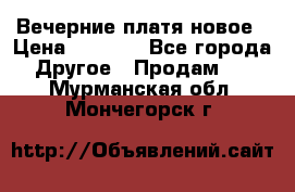 Вечерние платя новое › Цена ­ 3 000 - Все города Другое » Продам   . Мурманская обл.,Мончегорск г.